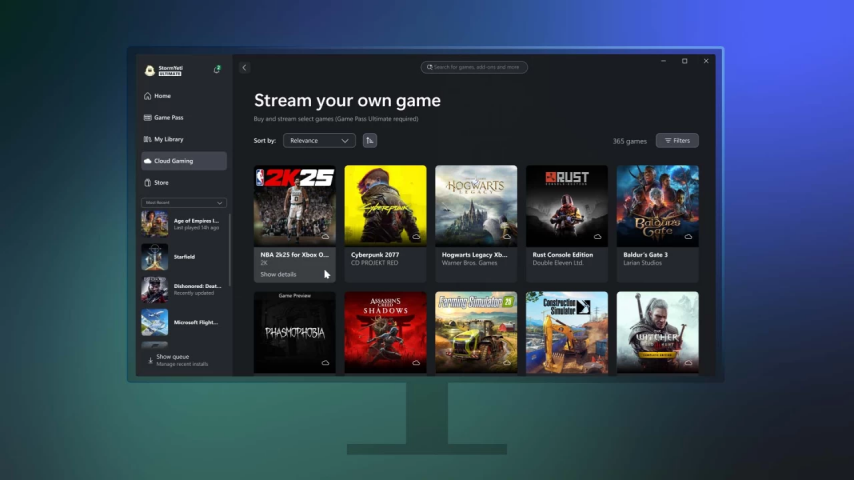 新：升级 PC 云游戏、新增 Rewar